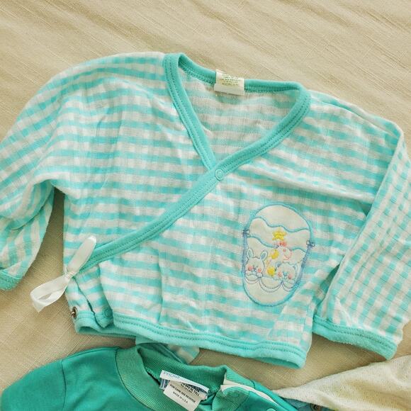 Vintage Girl Shirt Bundle 6-12 months - Picture 4 of 11